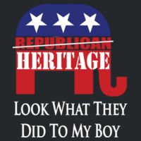 Heritage Look What They Did to my boy Design