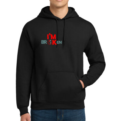 I'm ok/broken Hoodie Thumbnail