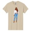 Heavy Cotton 100% Cotton T Shirt Thumbnail