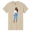 Heavy Cotton 100% Cotton T Shirt Thumbnail