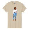 Heavy Cotton 100% Cotton T Shirt Thumbnail