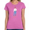 Women's Heavy Cotton 100% Cotton T Shirt Thumbnail
