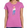 Women's Heavy Cotton 100% Cotton T Shirt Thumbnail