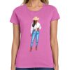 Women's Heavy Cotton 100% Cotton T Shirt Thumbnail