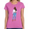 Women's Heavy Cotton 100% Cotton T Shirt Thumbnail