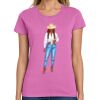 Women's Heavy Cotton 100% Cotton T Shirt Thumbnail