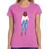 Women's Heavy Cotton 100% Cotton T Shirt Thumbnail