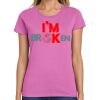 Women's Heavy Cotton 100% Cotton T Shirt Thumbnail